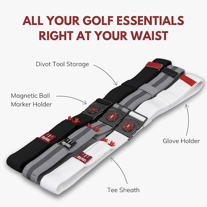 THE BYRD GOLF BELT - Gray Heron - The Byrd, LLC
