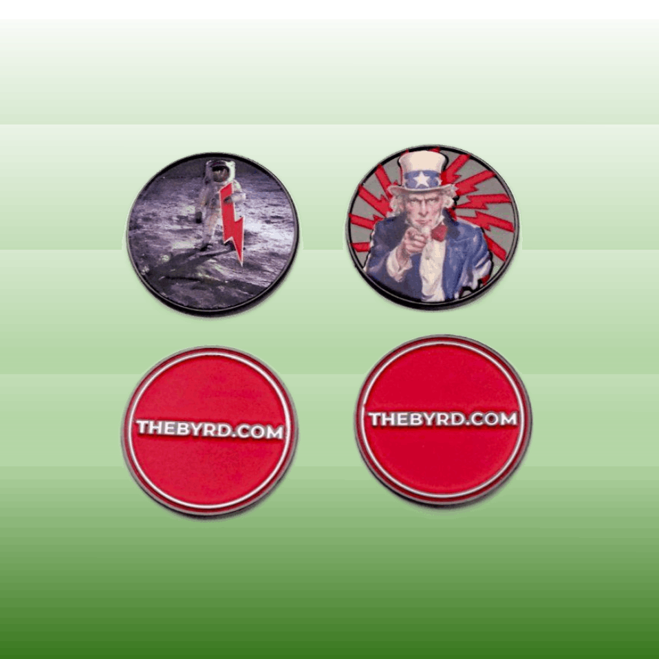 BYRD BALL MARKERS - Merica - The Byrd, LLC