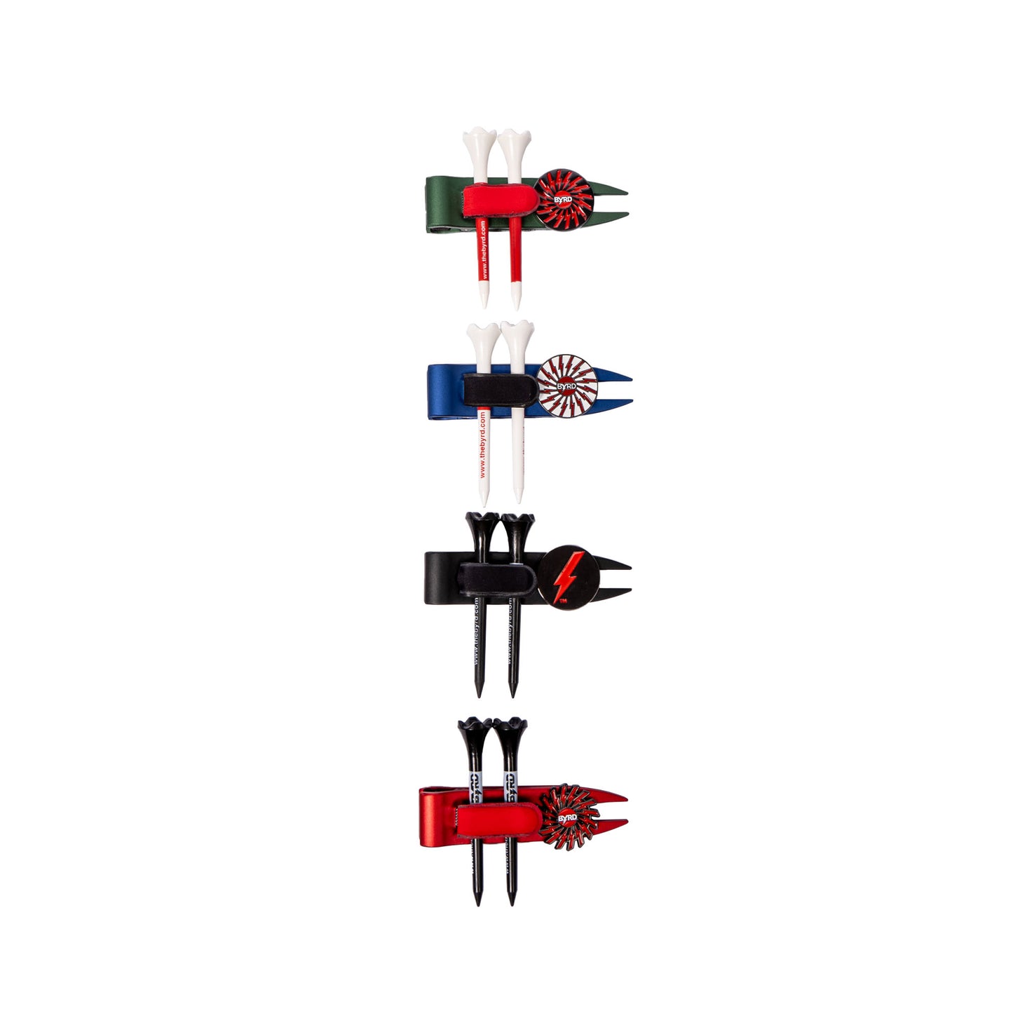 THE BYRD GOLF DIVOT CLYP FOURSOME BUNDLE - The Byrd, LLC