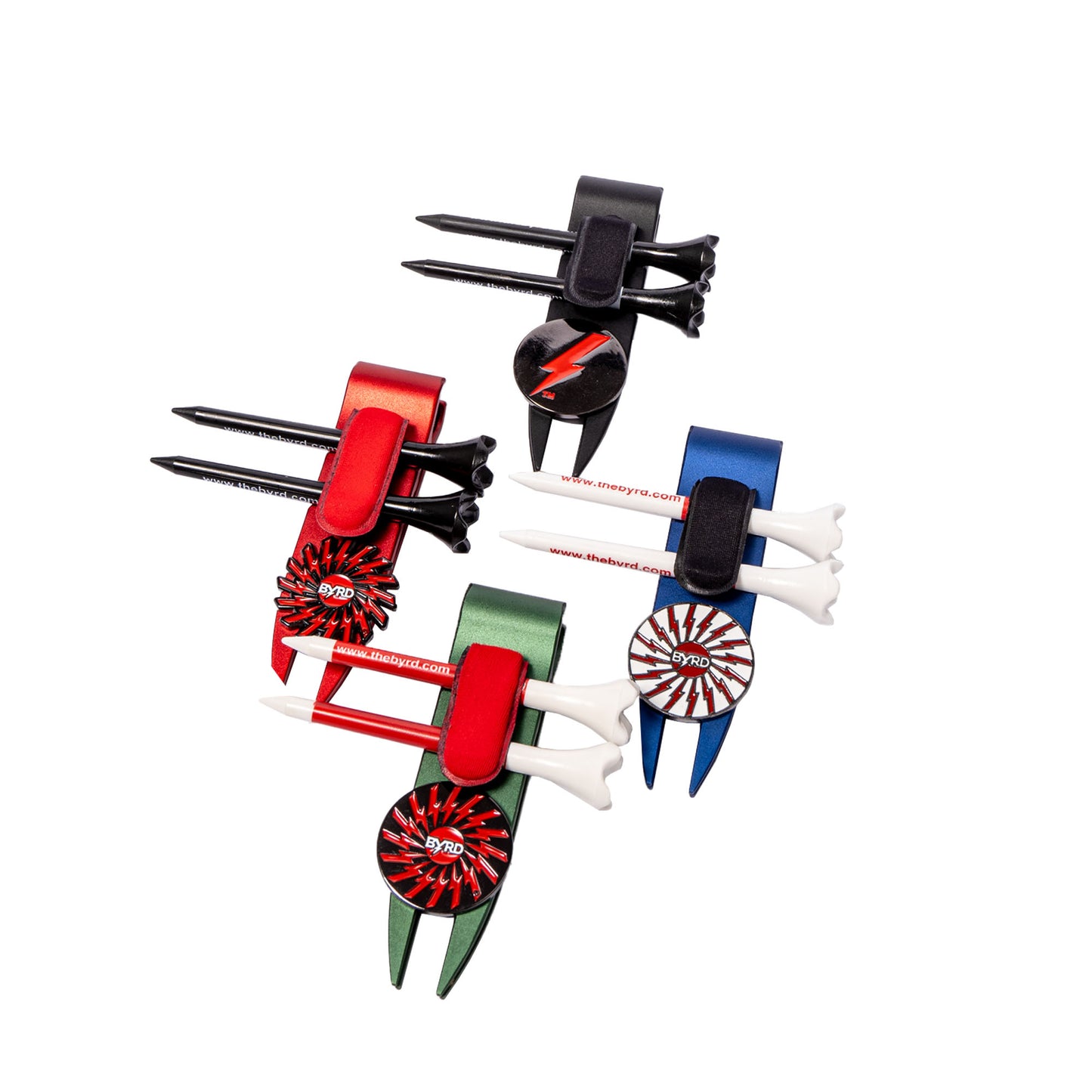 THE BYRD GOLF DIVOT CLYP FOURSOME BUNDLE - The Byrd, LLC