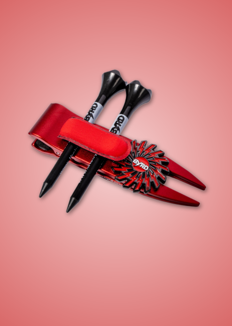 THE BYRD GOLF DIVOT CLYP - Red Finch - The Byrd, LLC