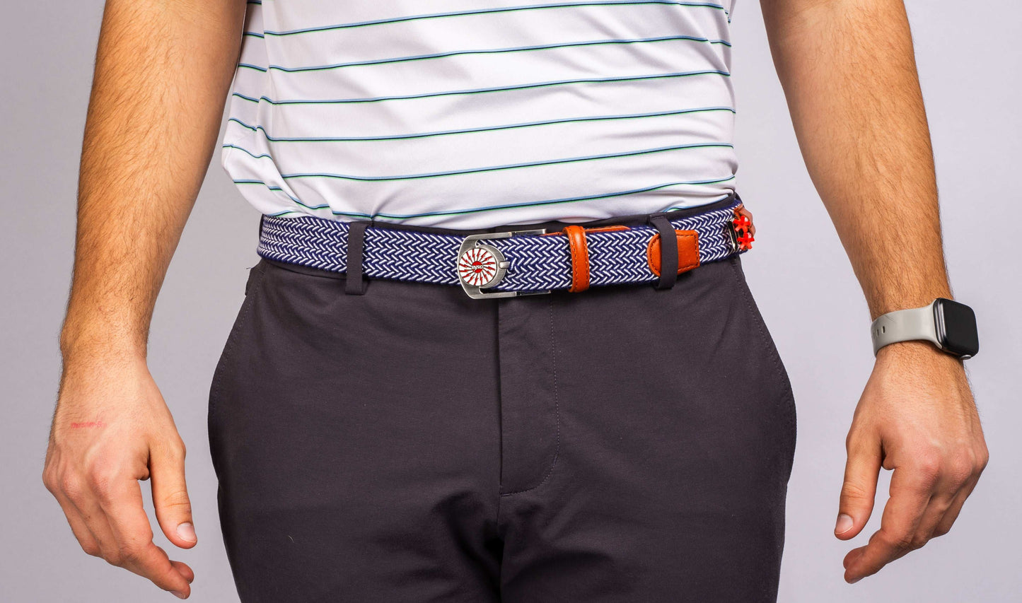 THE BRAIDED BYRD GOLF BELT - Mountain Bluebyrd - The Byrd, LLC