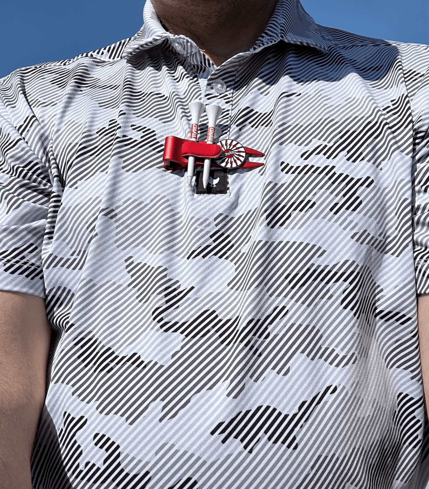 THE BYRD GOLF DIVOT CLYP - Black Raven