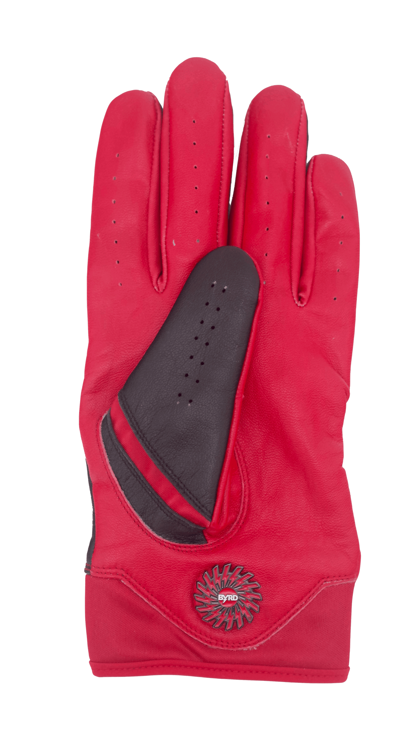 THE BYRD GOLF GLOVE - Black/Red - The Byrd, LLC