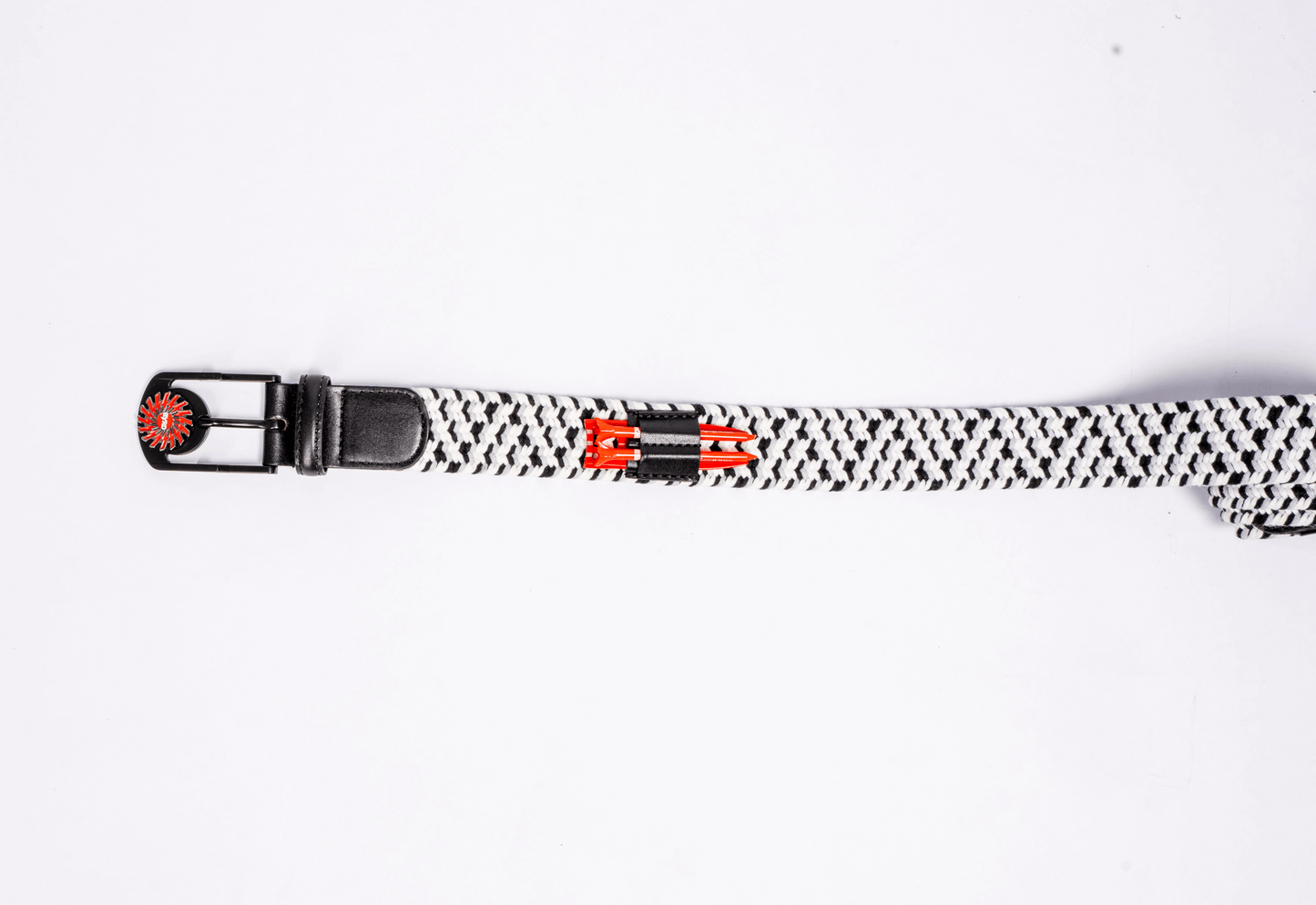 THE BRAIDED BYRD GOLF BELT - Black Capped Chickadee - The Byrd, LLC