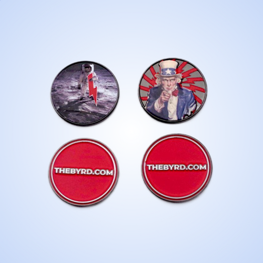 BYRD BALL MARKERS - Merica - The Byrd, LLC