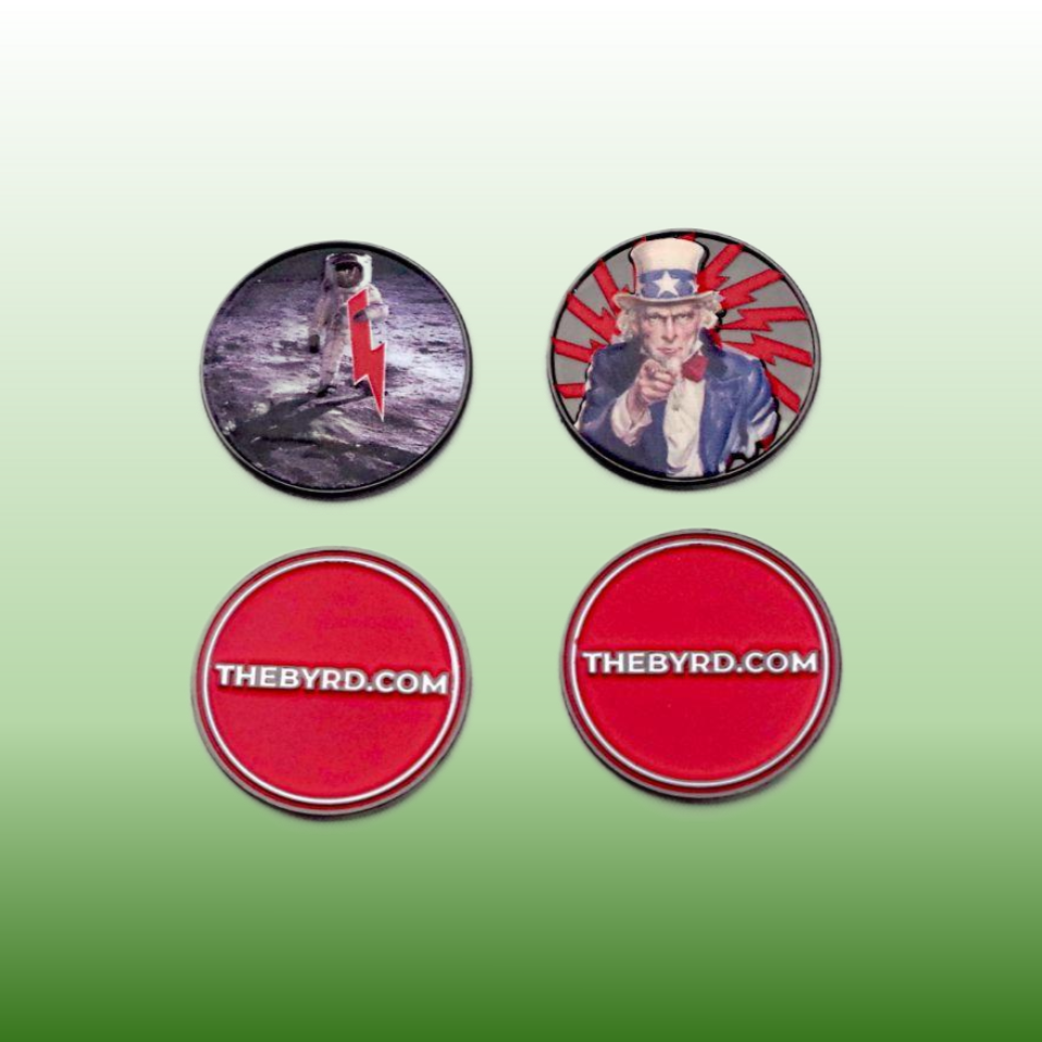 BYRD BALL MARKERS - Merica - The Byrd, LLC