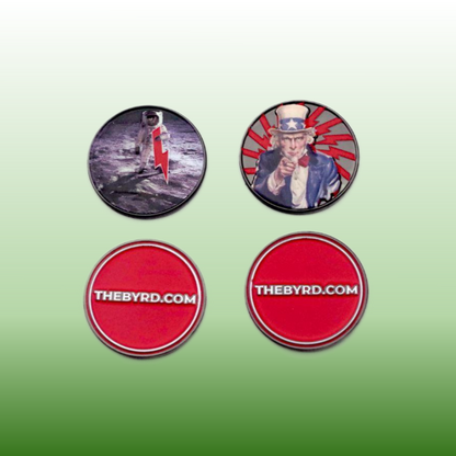 BYRD BALL MARKERS - Merica - The Byrd, LLC