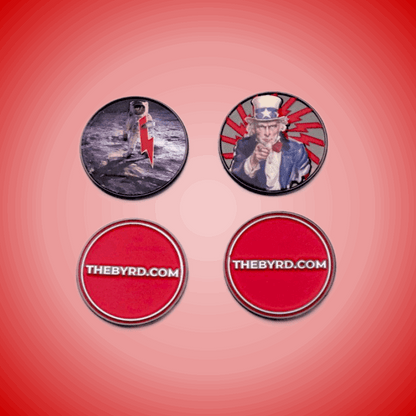 BYRD BALL MARKERS - Merica - The Byrd, LLC