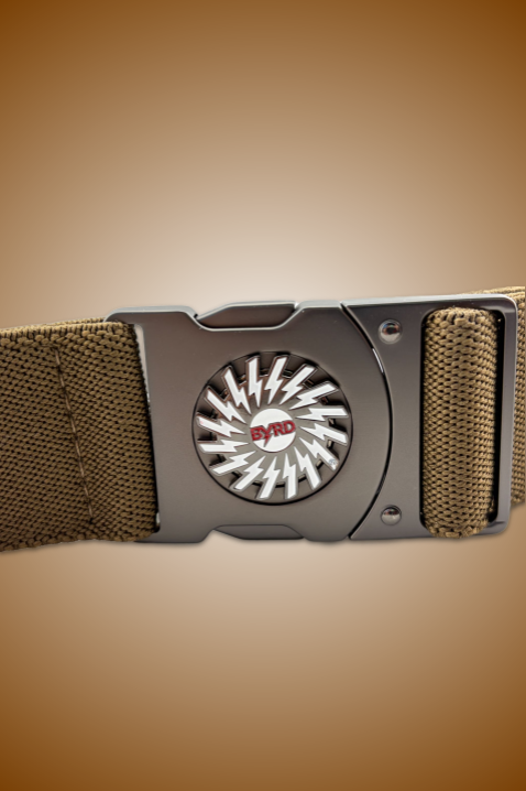 THE BYRD GOLF BELT ✶ Brown - The Byrd, LLC