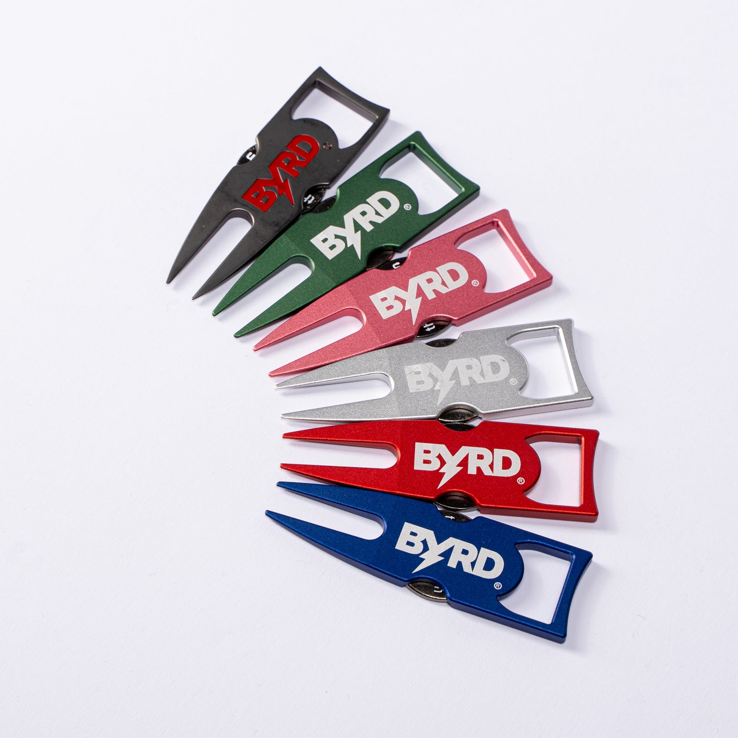 The Byrd Divot Tool - Aluminum with Ball Marker