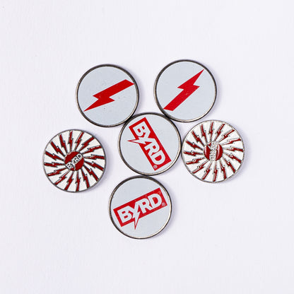 BYRD BALL MARKERS - Round - The Byrd, LLC