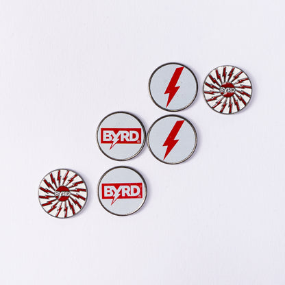 BYRD BALL MARKERS - Round - The Byrd, LLC