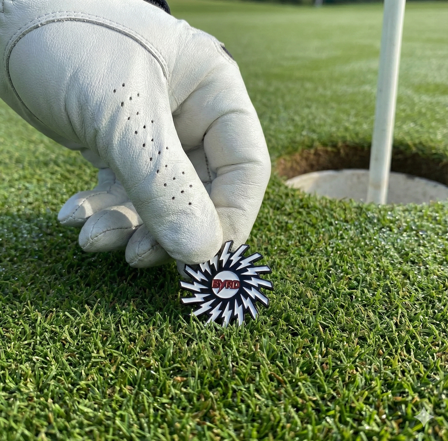 RED, WHITE & BLUE BYRD BALL MARKERS - The Byrd, LLC