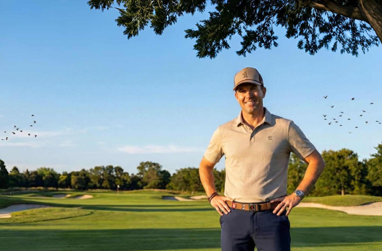 THE BYRD GOLF BELT ✶ Brown - The Byrd, LLC