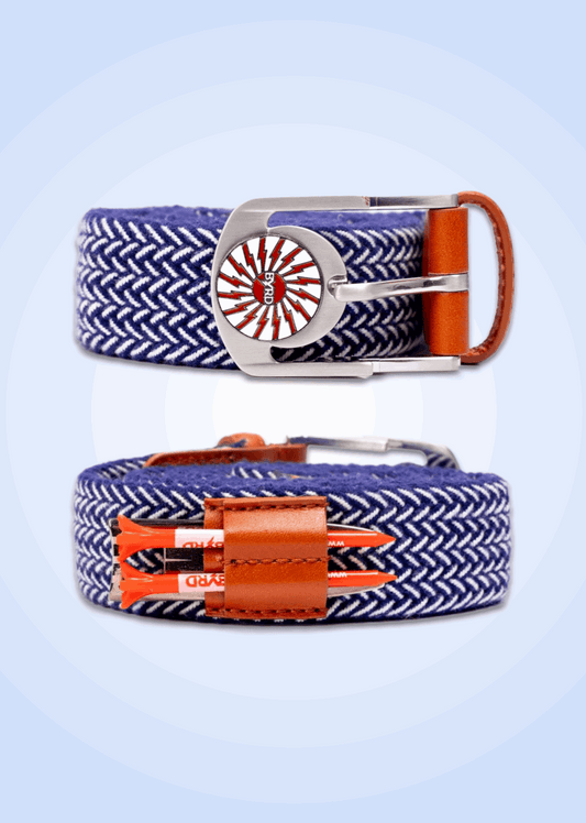 THE BRAIDED BYRD GOLF BELT - Mountain Bluebyrd