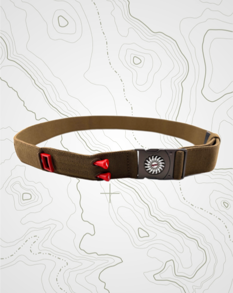 THE BYRD GOLF BELT - Brown