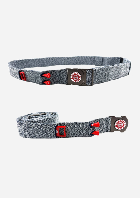 THE BYRD GOLF BELT ✶ Heather Blue