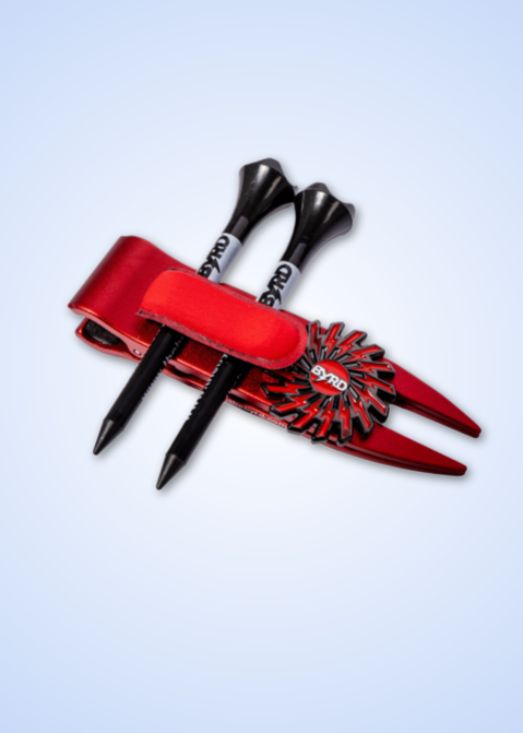 THE BYRD GOLF DIVOT CLYP - Red Finch - The Byrd, LLC