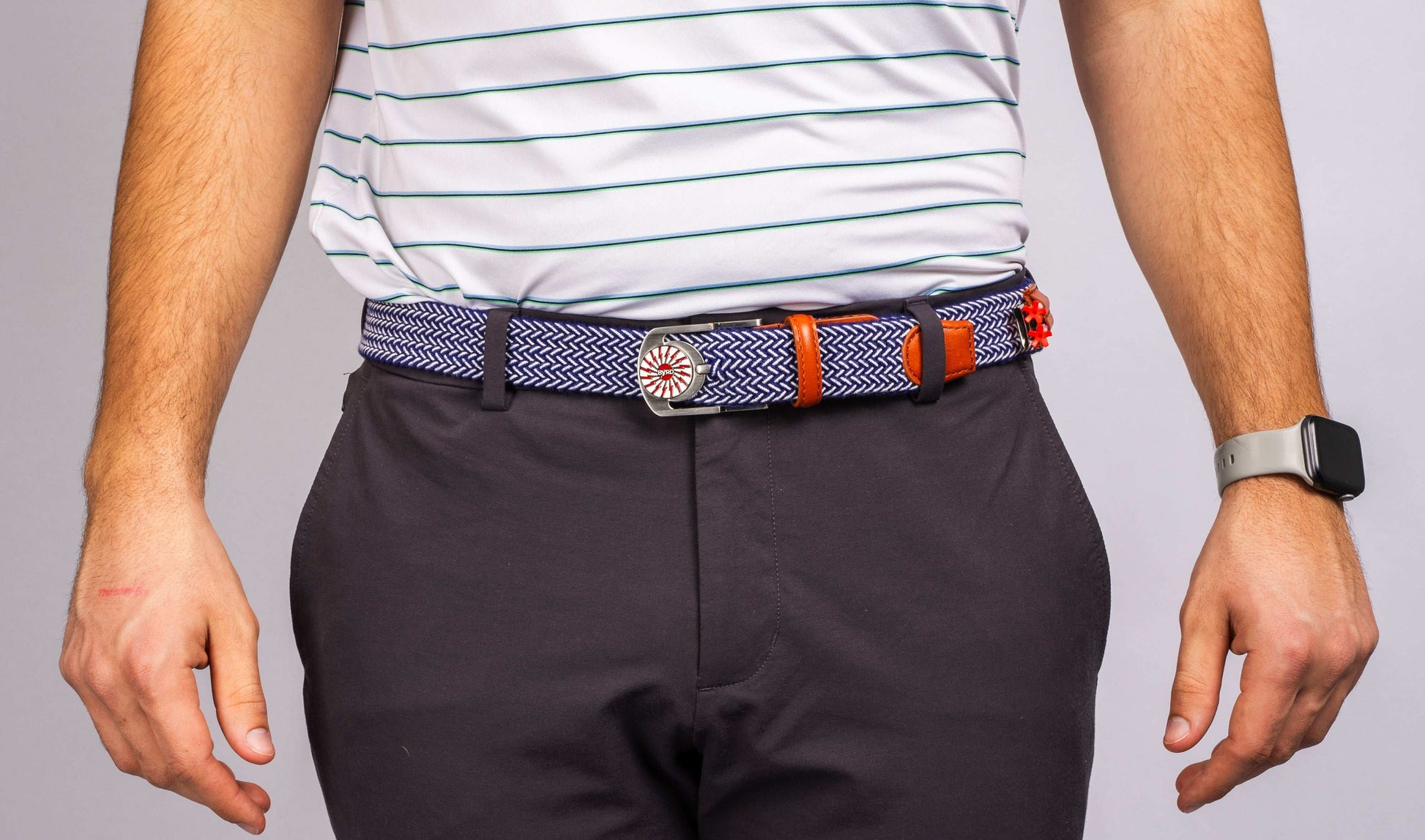 THE BRAIDED BYRD GOLF BELT - Mountain Bluebyrd - The Byrd, LLC