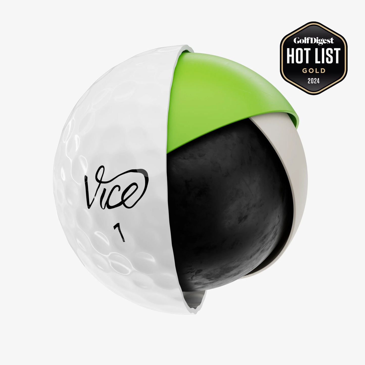 The Byrd Golf Balls - 1 Sleeve with Byrdbolt