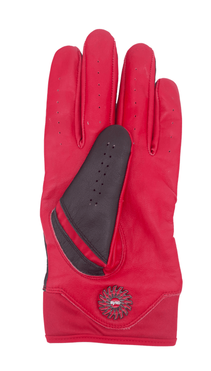 THE BYRD GOLF GLOVE - Black/Red - The Byrd, LLC
