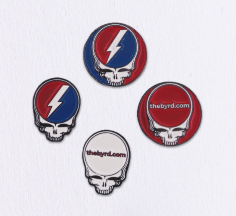 The Byrd Golf DeadBolt Ball Markers