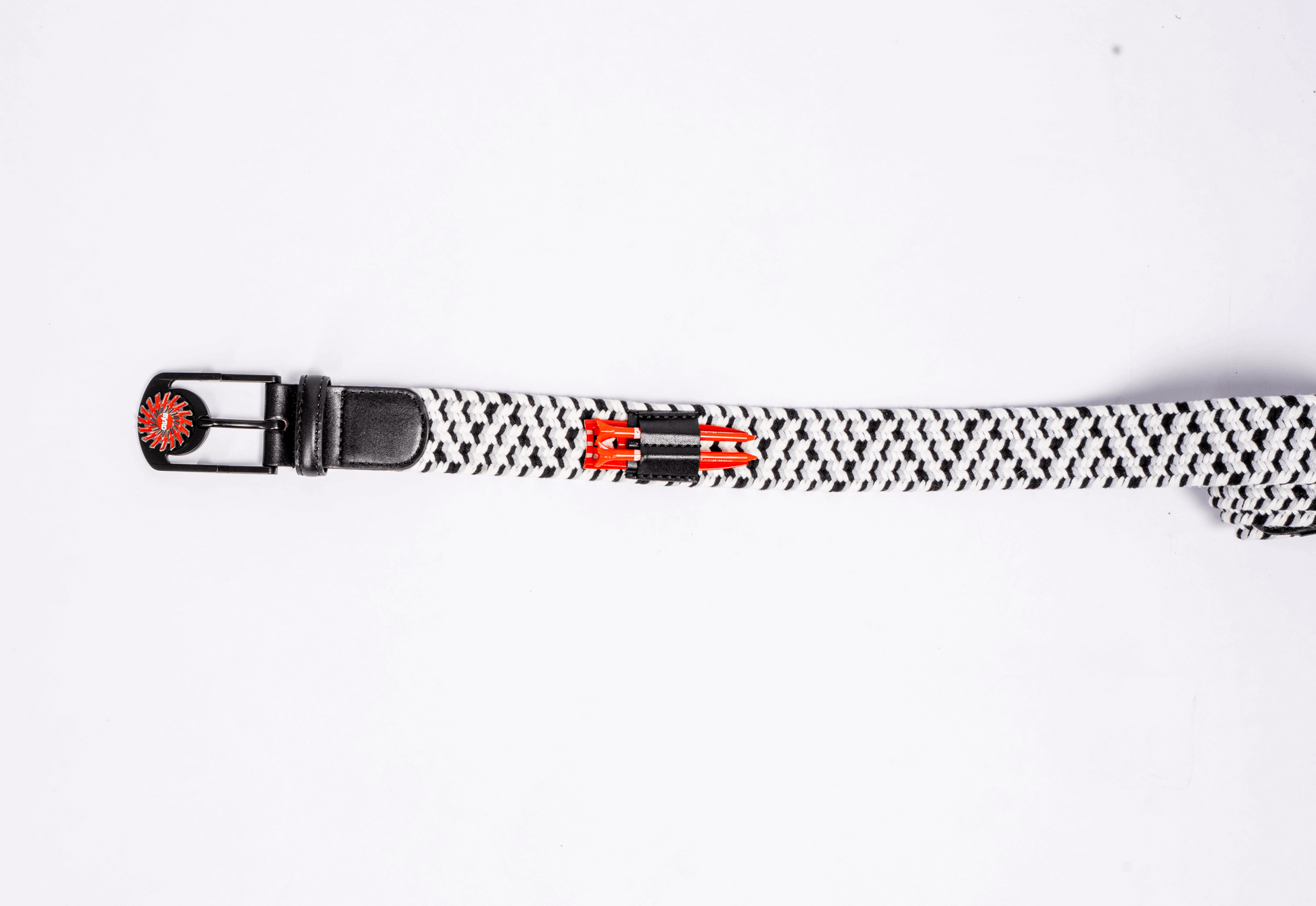 THE BRAIDED BYRD GOLF BELT - Black Capped Chickadee - The Byrd, LLC