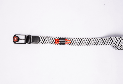 THE BRAIDED BYRD GOLF BELT - Black Capped Chickadee - The Byrd, LLC