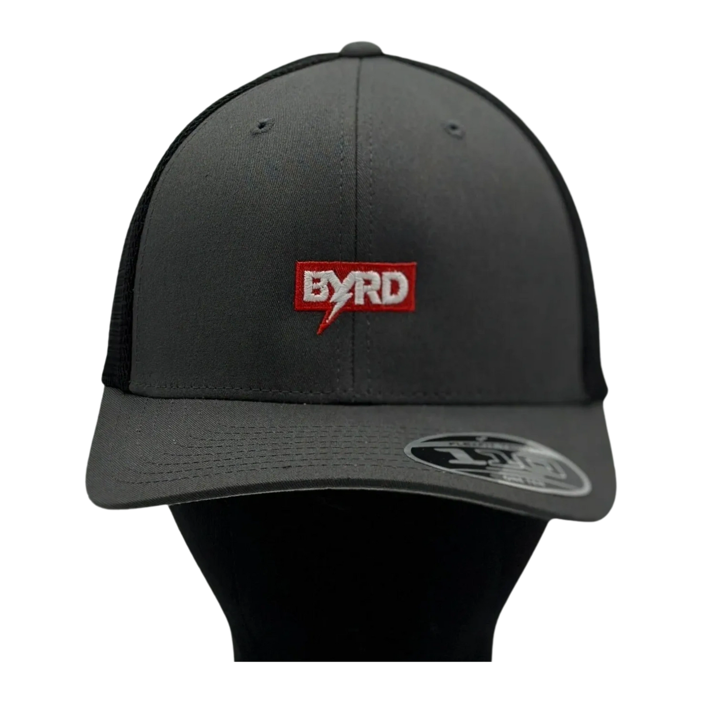 The JQDub - Snapback Trucker Bill with The Byrd Logo