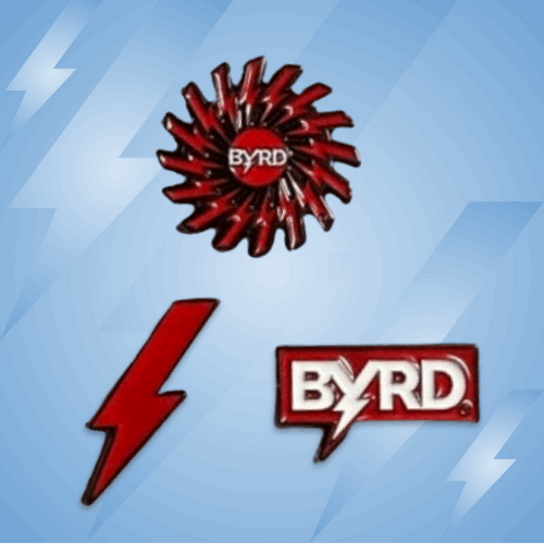 THE BYRD BALL MARKERS - Die Cut