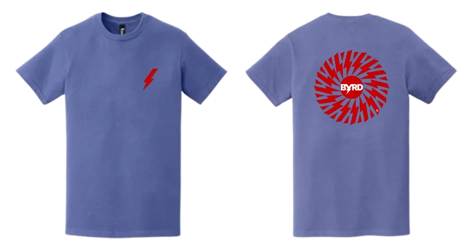 The Byrd Sunbolt T-Shirt - Gildan Hammer Goodness