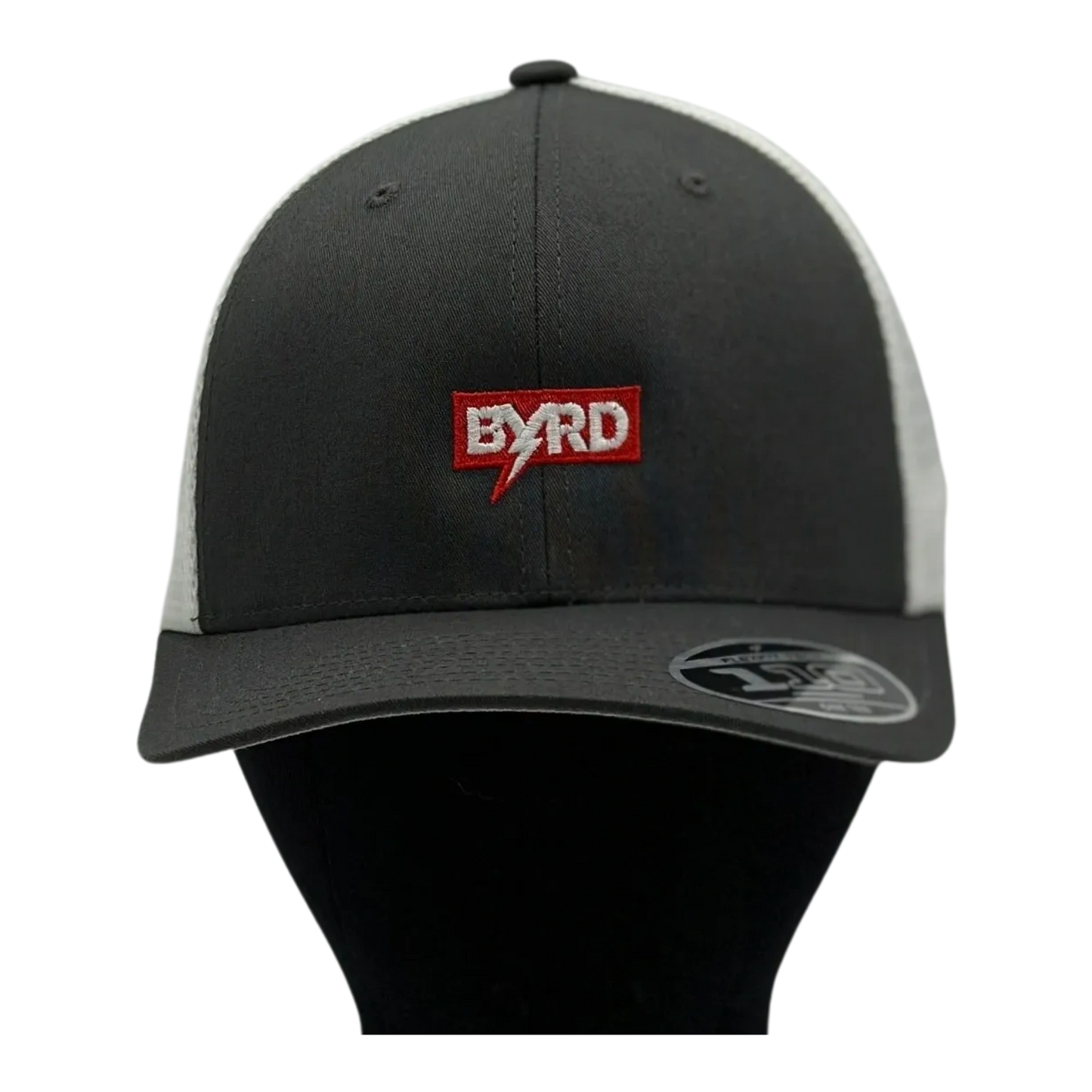 The JQDub - Snapback Trucker Bill with The Byrd Logo